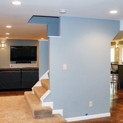 Basement stairs